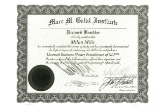 Milan Milic - Marc M. Basal Institute - NPL Certificate